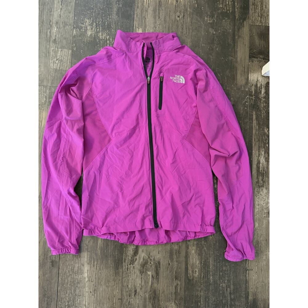 The North Face Flight Series Womens XS Pink Running Jacket Full Zip Lightweight